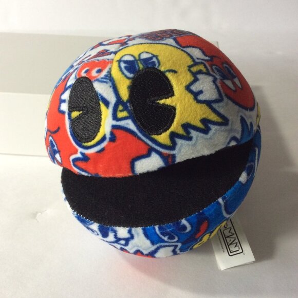 Pac-Man Bandai Namco 5” Plush Rare Toy Factory - Picture 2 of 7